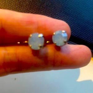 Powder blue Mariana crystal earrings